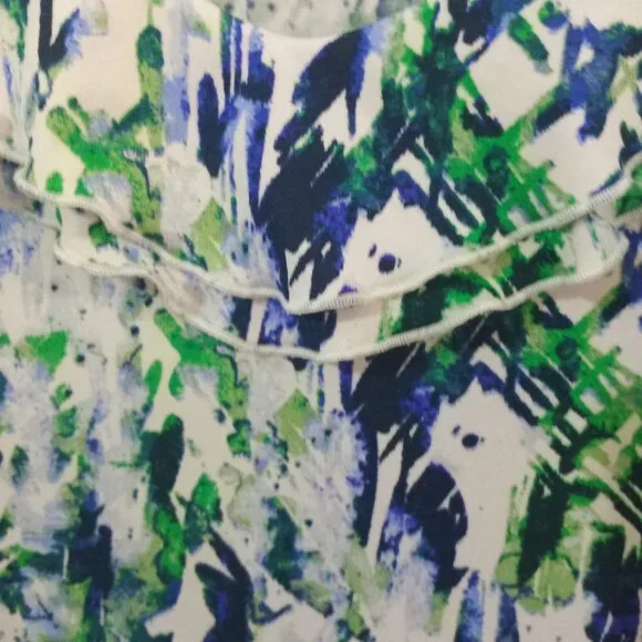 Northern Reflection Pattern Blouse SIZE L - Picture 5 of 6